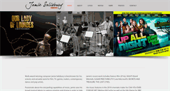 Desktop Screenshot of jamiesalisburymusic.com